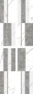 Декор Calacatta Decor Combi Rectificado  30х90 Novacera глянцевый керамический LE 93909B-F-13/DEC-7