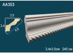 Перфект Карниз потолочный с рисунком AA353