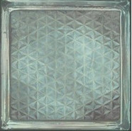 Настенная плитка Glass Blue Brick 20x20 глянцевая керамическая