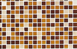 Мозаика Marron - часть 6 2.5x2.5 стекло 31.3х49.5