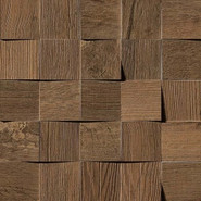 Декор Axi Dark Oak Mosaico 3D керамогранит
