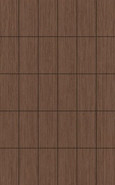 Декор Cypress Cacao Petty 25х40 MP000023449 матовый керамический