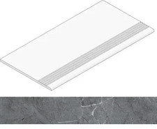 Ступень фронтальная K-2203/MR/st01/294х600x9 керамогранит матовая Kerranova Skala