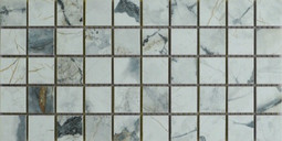 Мозаика Mk.InvWhRm3х3 15х30 керамогранит матовая чип 3х3 мм, серый