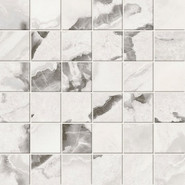 Мозаика Forte Dei Marmi Quark Oyster White Mosaic керамогранит 30х30 см Atlas Concorde матовая белый, серый 610110001192