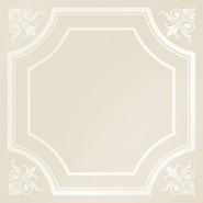 Декор Ad Personam Carre' Bianco 50x50 Petracer`s матовЫЙ керамический TR CARRE 04