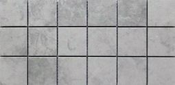 Мозаика Mk.TUBE1530G_10 mm 15х30 керамогранит матовая, серый