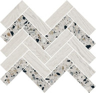 Мозаика T042/SG5268 Монтиони Мозаичный Белый керамогранит 34х35.5 см Kerama Marazzi матовая