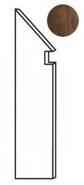 Плинтус Etic Palissandro Battiscopa Sag.SX ANCS 7,2x30 шт керамогранит