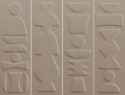 Настенная плитка Nok Totem Taupe 6.5х20 41ZERO42 матовая керамическая 4101223