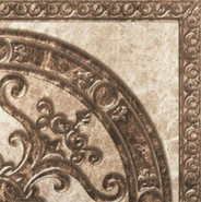 Декор Emprador Corner Decor Beige and Brown напольный Serra 60х60 керамогранит глянцевый 01420624513200