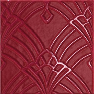 Декор Deco' Lampone 20x20 Rilievo 20x20 Petracer`s Grand Elegance Rubino глянцевая, рельефная (структурированная) керамический GER DERIL14