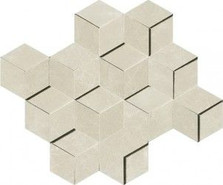 Мозаика Marvel Imperial White Mosaico 3D AEPI 30,5x26,4 керамогранитная м2