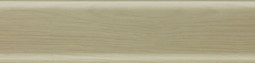 Плинтус Salag с кабель каналом NGF 56 Дуб Полярный мягким краем 23х56х2500