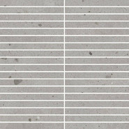 Мозаика Italon Avantgarde Silver Mosaico Strip керамогранит 30х30 см матовая серый 610110001208