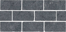 Бордюр BR021T Роверелла Серый Темный Мозаичный 34,5x14,7x0,9 Kerama Marazzi матовый
