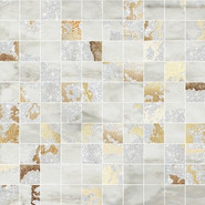 Декор Venus Mos.Q.Solitaire Mix Lapp. Grey tess. 2.9x2.9 керамогранит
