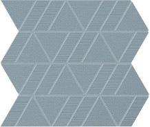 Мозаика Aplomb Denim Mosaico Triangle 31,5x30,5 керамика матовая, синий A6ST