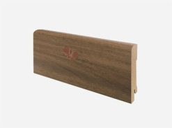 Напольный плинтус МДФ Deartio Древесный с защитным лаком B202-07 Орех американский