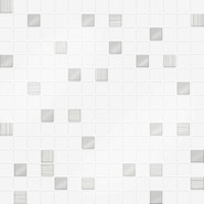 Мозаика 908V Valentino 29,5х29,5 керамика Eurotile Ceramica глянцевая, белый, серый