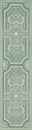 Настенная плитка Uptown Green Toki 7.4x29.75 матовая керамическая