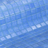 Мозаика Ezarri 2505-A Safe стекло 31.3х49.5 см матовая, антислип чип 25х25 мм, голубой