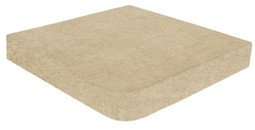 Ступень угловая Gresmanc Esquina Recto Evo Beige 317x317x40, матовая клинкер