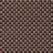 Мозаика Trio005 керамика 30х30 см Appiani Texture матовая чип 12х12 мм, бежевый, коричневый, черный