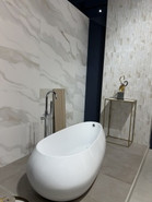 Настенная плитка Aqua Bianco Matt 30х90 Azulev матовая керамическая 76699