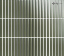 Мозаика PP1292-03 керамика матовая 28.2х30.8 см NSmosaic Porcelain Series чип 12х92 мм, зеленый