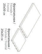 Решётка Фрэйм 20 (25x50) Griglia Frame 20 (25x50) матовый