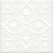 Настенная плитка 5226 Суррей Белый 20х20 Kerama Marazzi глянцевая керамическая
