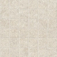 Мозаика Boost Mineral White Mosaico 30х30 керамогранит матовая, бежевый AIGS