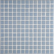 Мозаика Ezarri 2541-A стекло 31.3х49.5 см глянцевая чип 25х25 мм, голубой