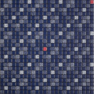 Мозаика Denim Striato 002 керамика 30х30 см Appiani матовая чип 12х12 мм, красный, синий STR 002