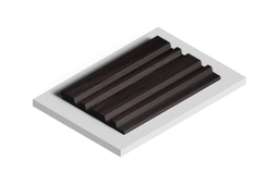 Декоративная панель Hiwood LV122 BR395 полистирол 2700х120х12 мм