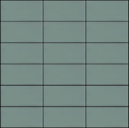 Мозаика Seta Menta керамика 30х30 см Appiani матовая чип 50х100 мм, зеленый SET 2024