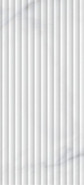 Настенная плитка (OMG052D) Omnia рельефная белая 20x44 керамическая