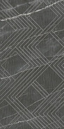 Декор Hygge Grey Cristall 31.5x63 матовый керамический