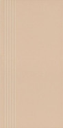 Ступень фронтальная Bazo Beige Stopnica Prosta Nacinana Monokolor Mat. 29,8x59,8 керамогранит матовая 5900144004023