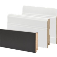 Напольные плинтусы МДФ финишные окрашенные