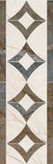 Бордюр ID112T Театро Наборный 50,2x16,5x0,85 Kerama Marazzi лаппатированный