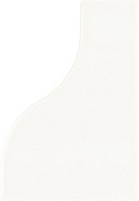 Настенная плитка Curve White Gloss Equipe 8.3x12 глянцевая керамическая 28844