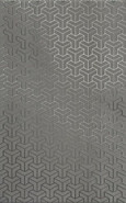 Декор HGD/C371/6399 Ломбардиа Серый Темный 25х40 Kerama Marazzi матовый керамический