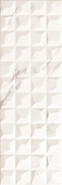 Настенная плитка Luxury Relieve Prisma White 30x90 глянцевая керамическая