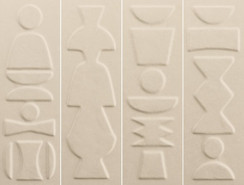 Настенная плитка Nok Totem Ivory 6.5х20 41ZERO42 матовая керамическая 4101221