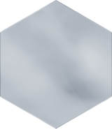 Вставка Uniwersalny Hexagon Lustro Paradyz Ceramika 26х26 глянцевая керамическая 5900144097032