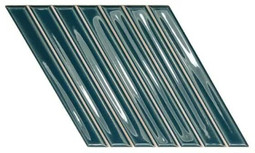 Настенная плитка Spike Bars A Peacock Blue 15х25.9 Wow глянцевая керамическая УТ-00048758