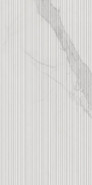 Настенная плитка Blanc Calacatta Code Ductile 60x120 Living Ceramics матовая рельефная керамическая LV10068