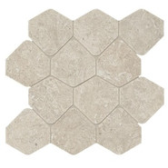 Мозаика Supergres Kalkarea Sand Mos. Shape 30,5x30,8 керамогранит матовая бежевый KSMS